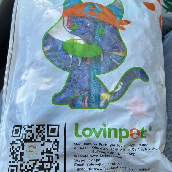 NWT LovinPet Jacket Warm Upgraded Flannel Size Small Pajamas PJ’s Pets clothes - Picture 11 of 13